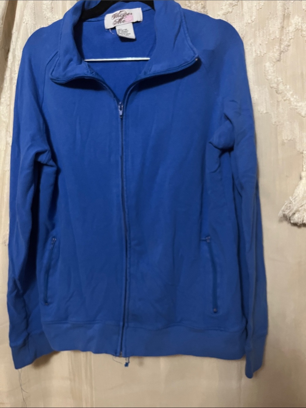 Blue Full-Zip Jacket - Women's